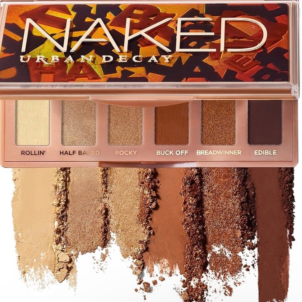 Urban Decay Naked Half Baked 6 Shade Mini Eyeshadow Palette~LIMITED EDITION! New